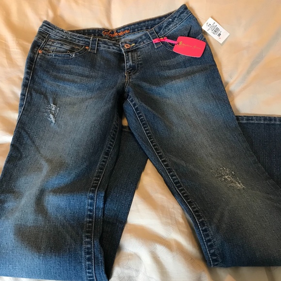 Seductions Jeans - Flare Leg, size 13 NWT - Picture 1 of 3